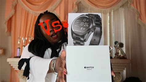 apple watch vs michael kors smartwatch